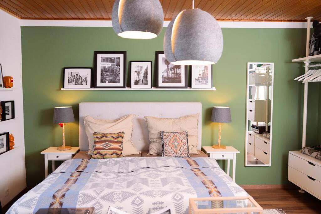 Green Forest Bungalow Weiperfelden Esterno foto